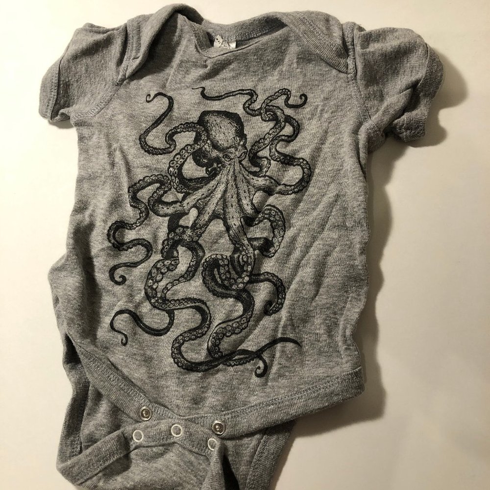 12M Octopus Onesie
